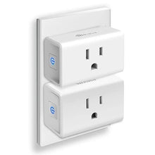 Load image into Gallery viewer, Kasa Smart Plug Mini 15A Smart Home Wi-Fi Outlet Count of 2 in One Pack