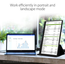 Load image into Gallery viewer, ASUS ZenScreen 15.6‚Äù 1080P Portable USB Monitor (MB166C) - Full HD, IPS, USB Type-C, , Tripod Mountable, Anti-Glare Surface, Protective Sleeve, 3-Year Warranty
