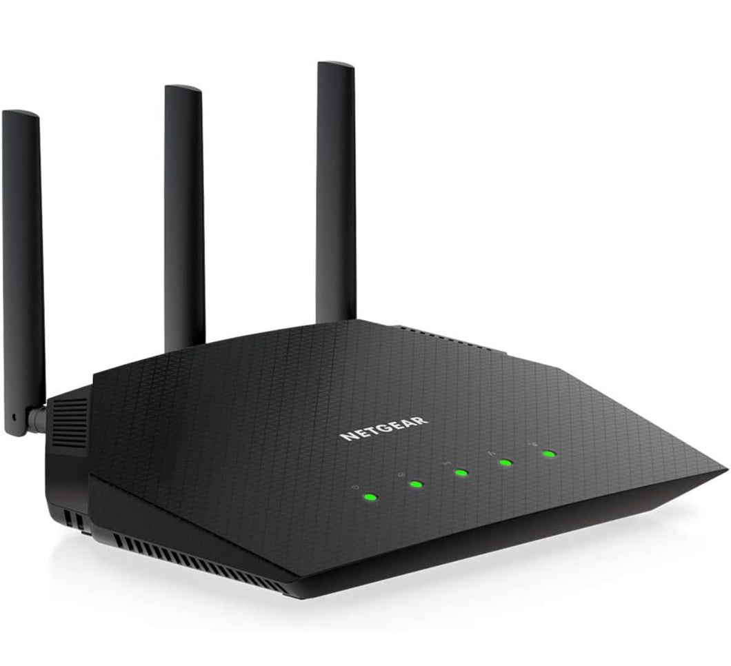 NETGEAR 4-Stream 6 Router (R6700AXS) ‚Äì with 1-Year Armor Cybersecurity Subscription - AX1800 Wireless Speed (Up to 1.8 Gbps) | Coverage up to 1,500 sq. ft., 20+ devices, AX WiFi 6 w/ 1yr Security