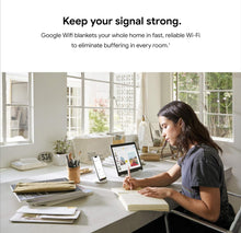 Load image into Gallery viewer, Google Wifi - AC1200 - Mesh WiFi System - Wifi Router - 1500 Sq Ft Coverage - 1 pack
