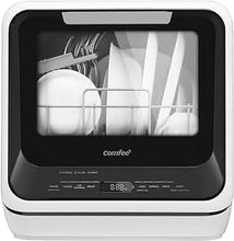 Load image into Gallery viewer, COMFEE&#39; Portable Dishwasher Countertop with 5L Built-in Water Tank
