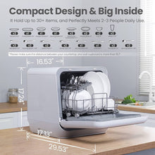 Load image into Gallery viewer, COMFEE&#39; Portable Dishwasher Countertop with 5L Built-in Water Tank
