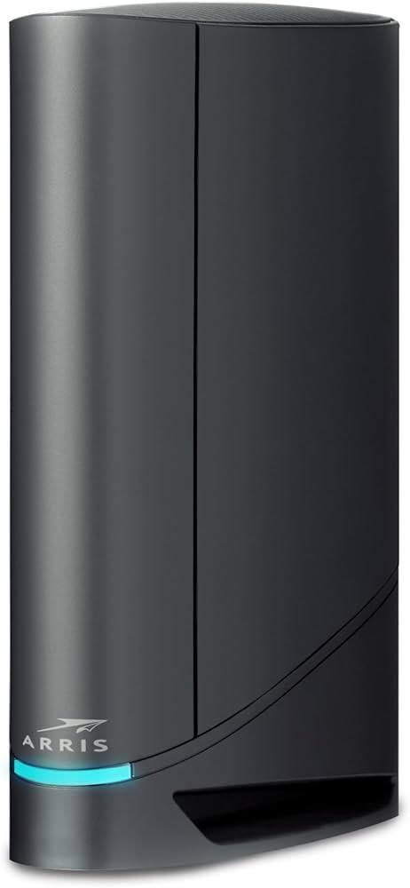 ARRIS Surfboard G34 DOCSIS 3.1 Gigabit Cable Modem & Wi-Fi 6 Router (AX3000) , Approved for Comcast Xfinity, Cox, Spectrum & More , Four 1 Gbps Ports , 1 Gbps Max Internet Speeds