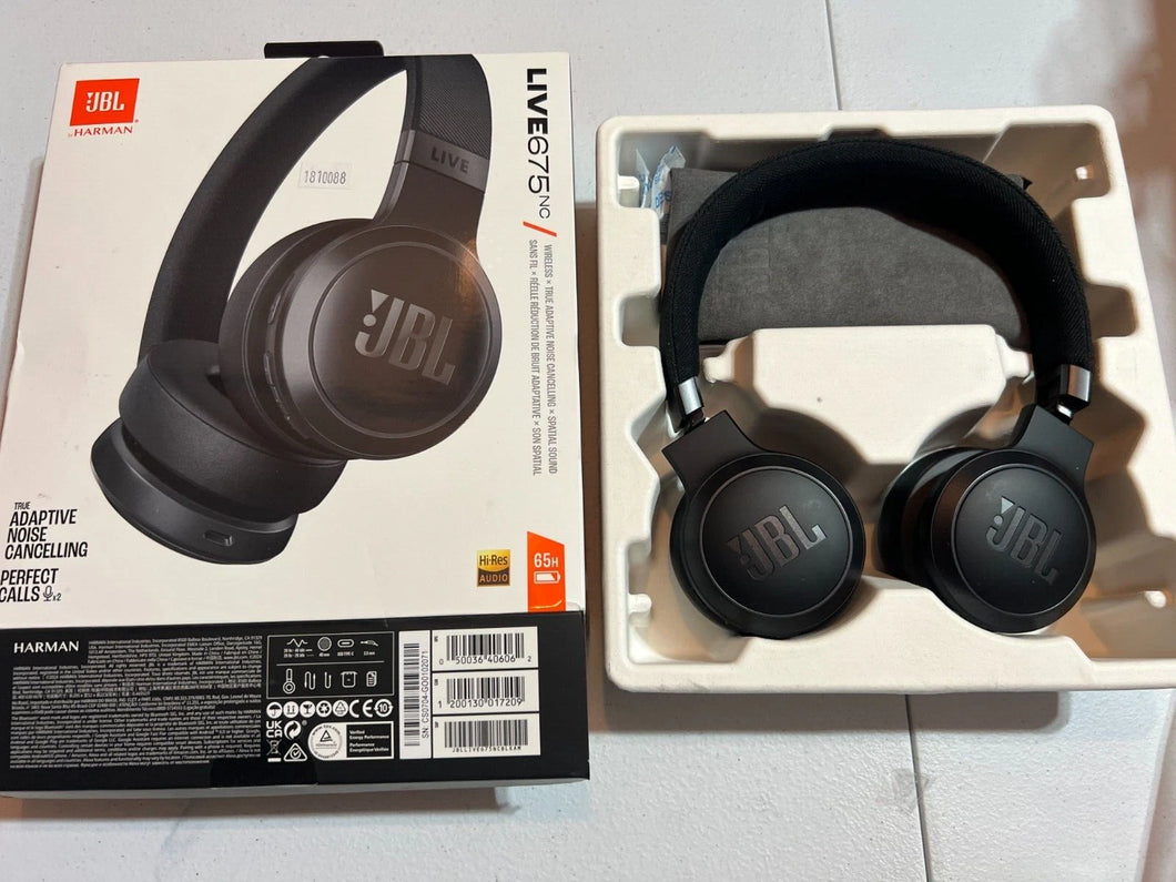 JBL Live 675nc Wireless On-Ear Headphones OPENBOX