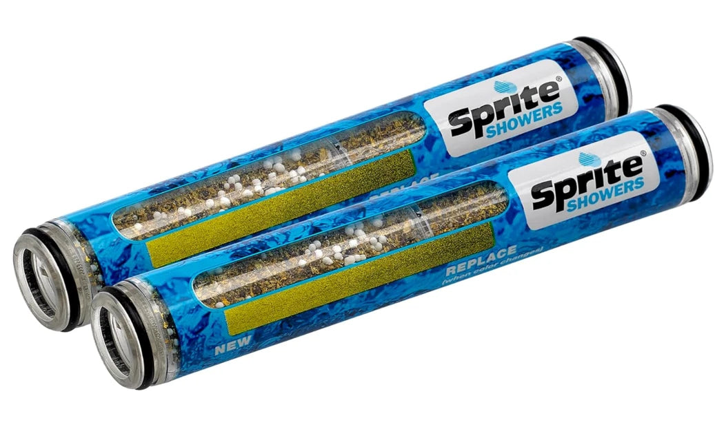 Sprite HHC-2 Hand Held Replacement Shower Filter Cartridge, 2-Pack, Blue