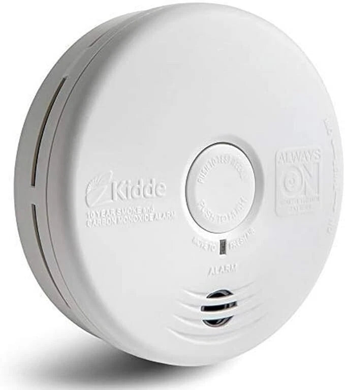 Kidde Smoke Detector & Carbon Monoxide Detector Combo with 10-Year Battery-White