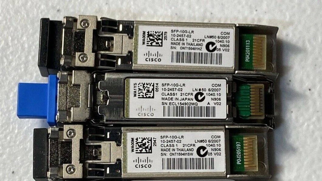 Cisco SFP-10G-LR-S 10-2457-02 10GBASE SFP Module