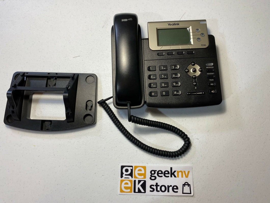 Used, Yealink SIP-T23G Professional Gigabit IP Phone PoE 3 Line
