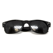 Load image into Gallery viewer, 2 pairs of Pinhole glasses vision correction, small holes, eye exercise
