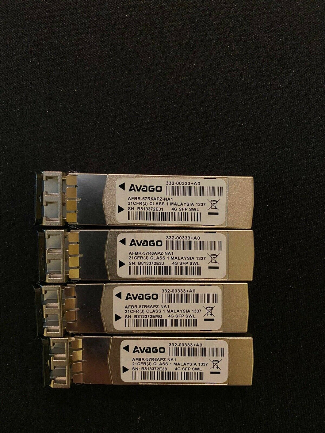 Avago AFBR-57R6APZ-NA1 GBic SFP Optical 4.25gb  4pcs
