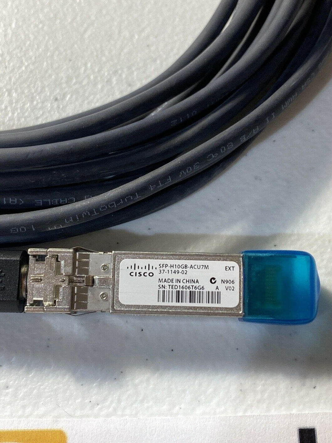 CISCO SFP-H10GB-ACU7M 37-1149-02 CABLE
